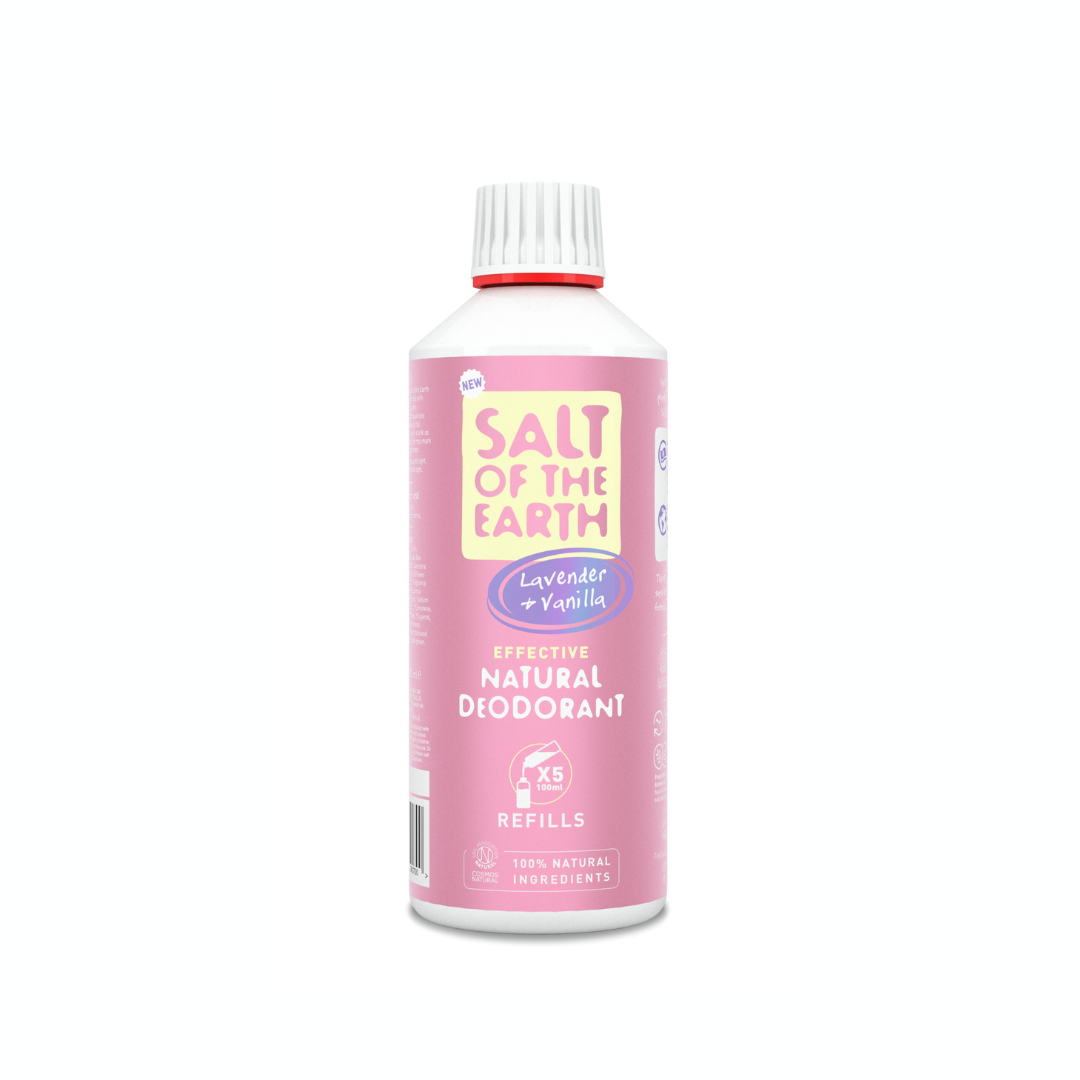 Old Label - Lavender & Vanilla Spray Deodorant Refill 500ML