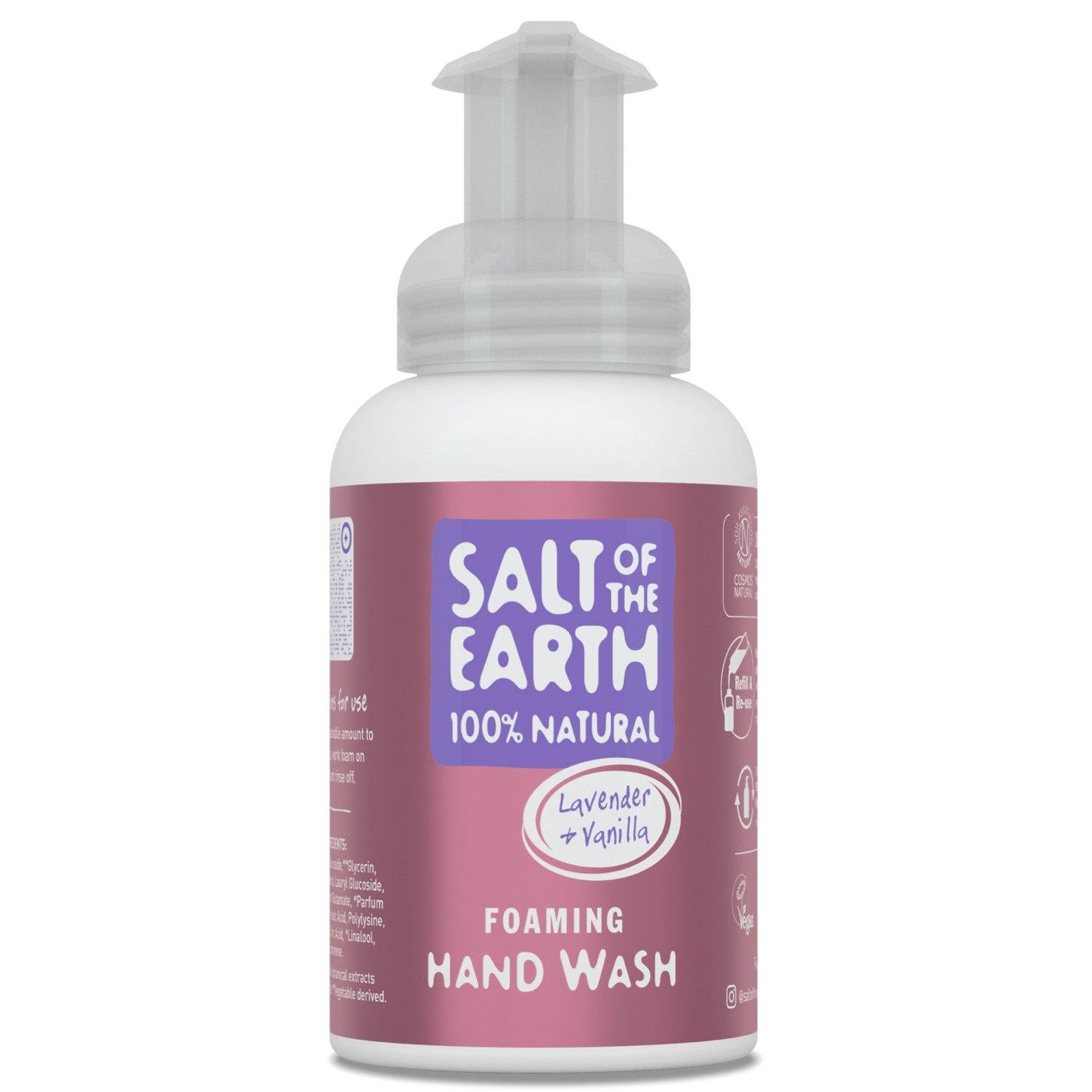 Lavender & Vanilla Foaming Hand Wash - Salt of the Earth