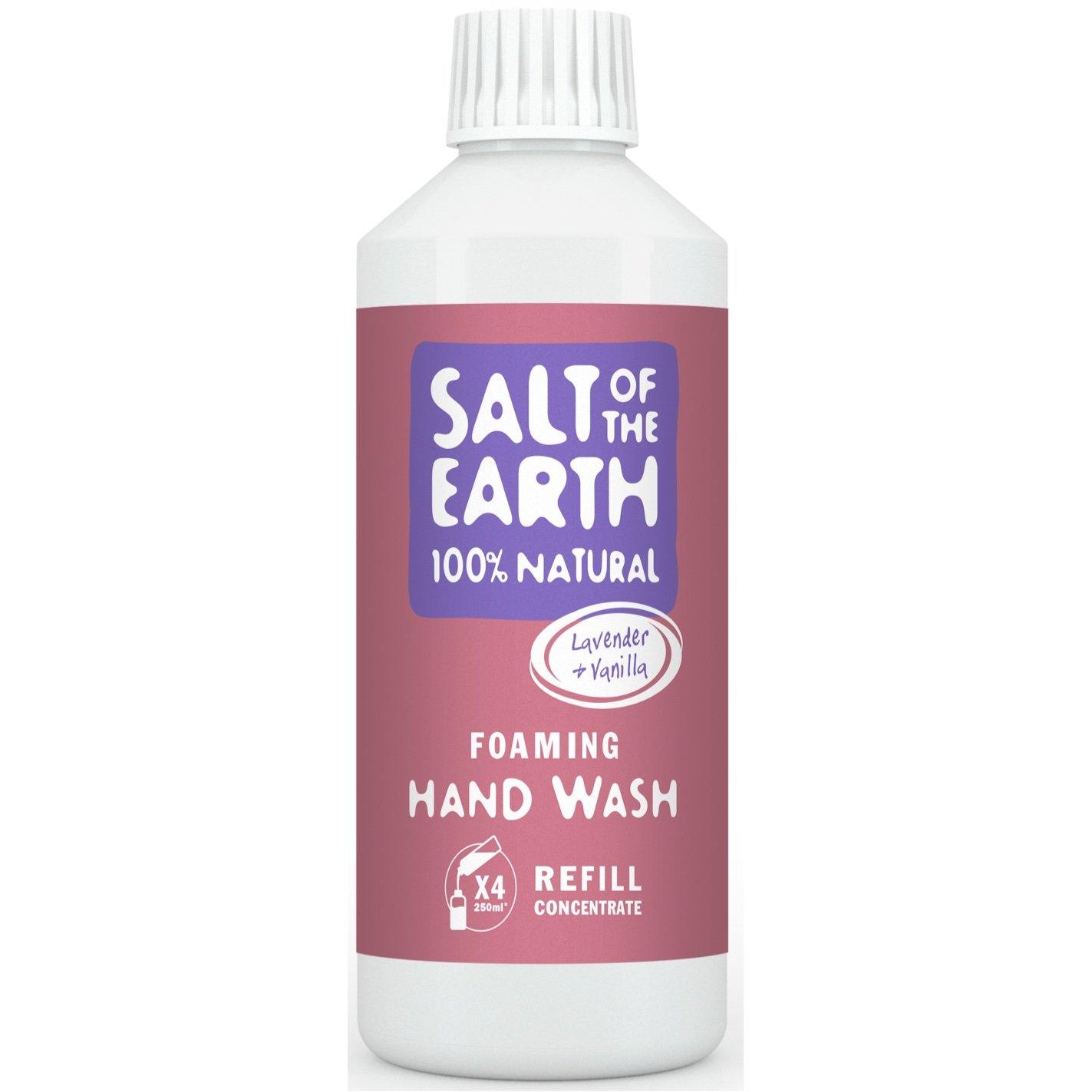 Lavender & Vanilla Foaming Hand Wash Concentrate Refill - Salt of the Earth